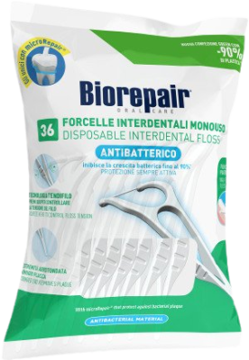 Biorepair držátko se zubní nití 36 ks