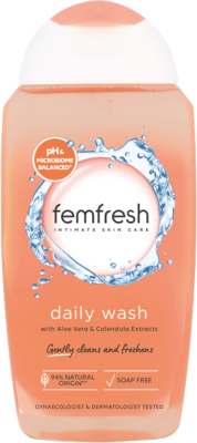 femfresh Intimní mycí emulze Daily - s aloe vera 250 ml
