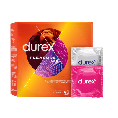 Durex SEX Pleasure 40 ks