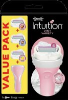Wilkinson Intuition Variety MIX - holící strojek a 3 náhradní hlavice