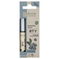Saloos Hydratační sérum na rty Bio, Borůvka + kyselina hyaluronová 7 ml