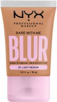 NYX Professional Makeup Bare With Me Blur Tint 09 Light Medium make-up, 30 ml