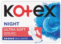 Kotex Ultra SOFT Night 6 ks