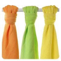 Xkko BMB Colours 70x70 - MIX Lime, Lemon, Orange 3 ks