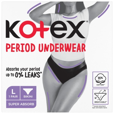 Kotex Period Underwear L