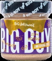 Big Boy Big Brownie - Lískový krém s kešu a bílou čokoládou 220 g Big Boy Big Brownie - Lískový krém s kešu a bílou čokoládou 220 g
