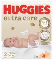 Huggies Extra Care 2, 24 ks