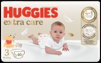 Huggies Extra Care 3, 40 ks