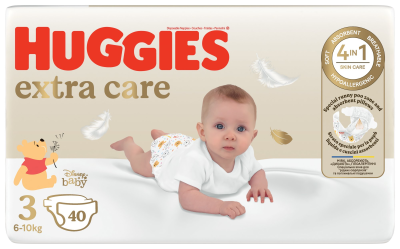 Huggies Extra Care 3, 40 ks