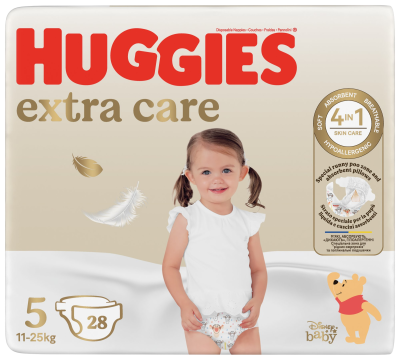 Huggies Extra Care 5, 28 ks