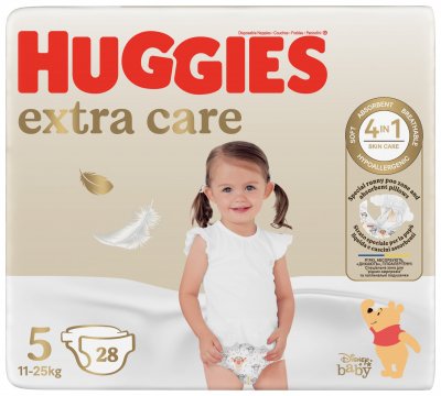 Huggies Extra Care 5, 28 ks