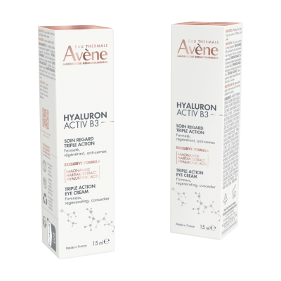 Avène Hyaluron Activ B3 Oční krém s trojitým účinkem 15 ml