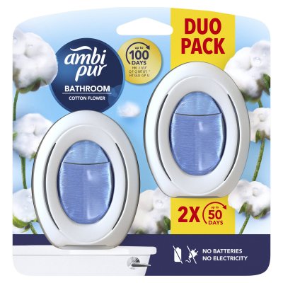 Ambipur Bathroom cotton fresh osvěžovač vzduchu 2 x 7.5 ml