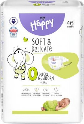 BELLA Baby Happy Soft&Delicate Before New Born 46 ks