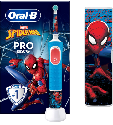 Oral B Pro Kids spiderman elektrický zubní kartáček s designem