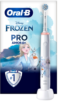 Oral B Pro Junior ledové království elektrický zubní kartáček pro děti od 6 let Oral B Pro Junior ledové království elektrický zubní kartáček pro děti od 6 let