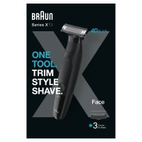 Braun Series X, Zastřihovač vousů pro odstranění vousů na obličeji, XT3100