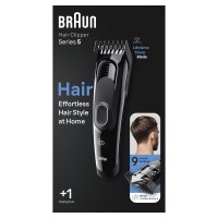Braun Zastřihovač vlasů Series 5 HC5310, Zastřihovač Vlasů pro muže s 9 nastaveními délky