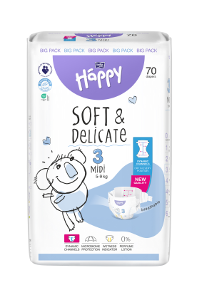 Bella Baby HAPPY Midi 70 ks