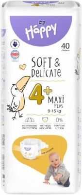 Bella Baby HAPPY Maxi Plus 40 ks