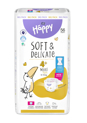 Bella Baby HAPPY Maxi Plus 56 ks