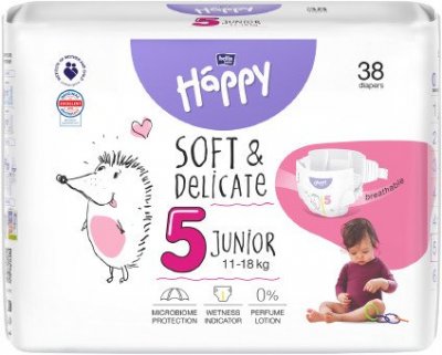 BELLA Baby Happy Soft&Delicate Junior 38 ks