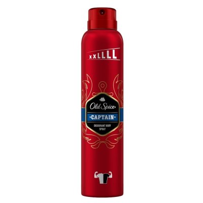 OLD SPICE Captain deo spray XXL s tóny santalového dřeva a citrusů 250 ml OLD SPICE Captain deo spray XXL s tóny santalového dřeva a citrusů 250 ml