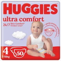 Huggies Ultra Comfort 4 Jumbo 50 ks