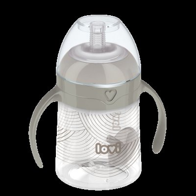 Lovi První hrneček se slámkou a závažím Harmony 150ml