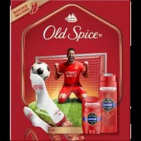 OLD SPICE Footballer dárková sada s tuhým deodorantem 50ml, sprchovým gelem Captain 250ml + otvírák