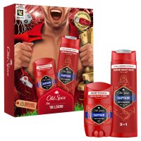 Old Spice Footballer, Dárková Sada S Tuhým Deodorantem, Sprchovým Gelem Captain A Otvírákem Na Lahve 1 ks