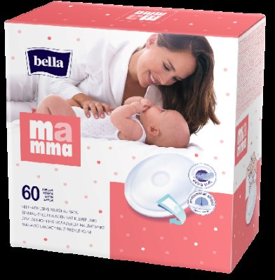 Bella Mamma Basic prsní vložky 60 ks
