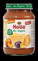 Holle bio dětská přesnídávka Jablko a švestka 190 g Holle bio dětská přesnídávka Jablko a švestka 190 g