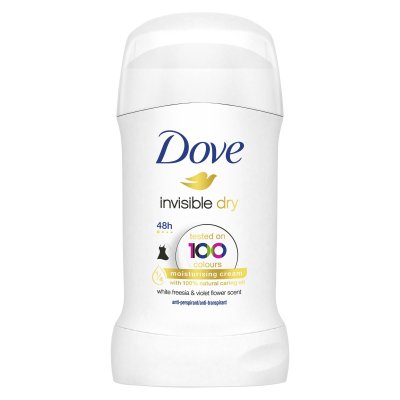 Dove Invisible Dry tuhý antiperspirant 40 ml