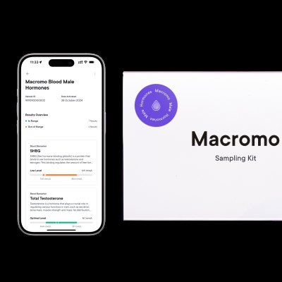 Macromo krevní test Mužské hormony