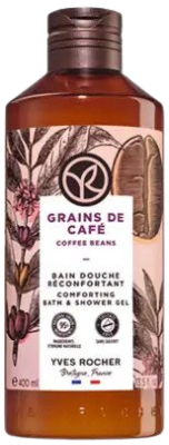 Yves Rocher Sprchový gel Zrnka kávy 400 ml