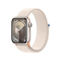 Apple Watch Series 9 GPS 41mm hliníkové pouzdro se sportovním řemínkem, starlight