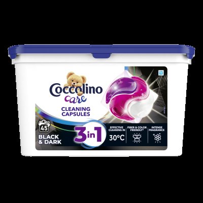 COCCOLINO kapsle na praní Black 40 kapslí