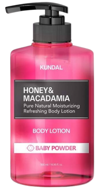 Kundal Honey&Macadamia Body Lotion - vyživující tělové mléko s vanilkou 500 ml