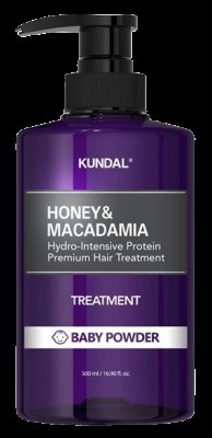 Kundal Honey&Macadamia Treatment - hydrointenzivní proteinová kúra na vlasy Baby Powder 500 ml Kundal Honey&Macadamia Treatment - hydrointenzivní proteinová kúra na vlasy Baby Powder 500 ml