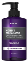 Kundal Honey&Macadamia Treatment - hydrointenzivní proteinová kůra na vlasy s anglickou růží 500 ml Kundal Honey&Macadamia Treatment - hydrointenzivní proteinová kůra na vlasy s anglickou růží 500 ml