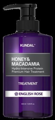 Kundal Honey&Macadamia Treatment - hydrointenzivní proteinová kůra na vlasy s anglickou růží 500 ml Kundal Honey&Macadamia Treatment - hydrointenzivní proteinová kůra na vlasy s anglickou růží 500 ml