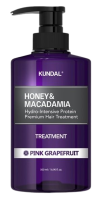 Kundal Honey&Macadamia Treatment - hydrointenzivní proteinová kůra na vlasy s grapefruitem 500 ml Kundal Honey&Macadamia Treatment - hydrointenzivní proteinová kůra na vlasy s grapefruitem 500 ml
