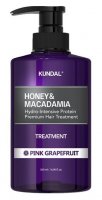 Kundal Honey&Macadamia Treatment - hydrointenzivní proteinová kůra na vlasy s grapefruitem 500 ml