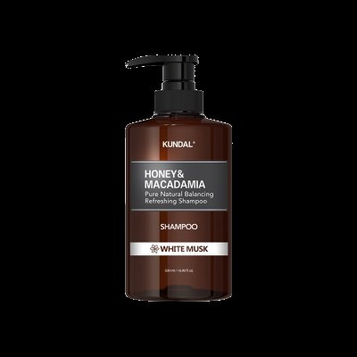 Kundal Honey&Macadamia Nature Shampoo - přírodní hydratační šampon s vůní Bílého Pižma 500 ml Kundal Honey&Macadamia Nature Shampoo - přírodní hydratační šampon s vůní Bílého Pižma 500 ml