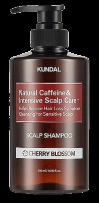 Kundal Natural Caffeine&Intensive Scalp care+ šampon proti vypadávání vlasů s kofeinem 500 ml