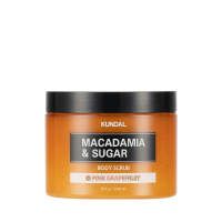 Kundal Macadamia&Sugar Body Scrub přírodní tělový peeling s vůní Grapefruitu 550 g