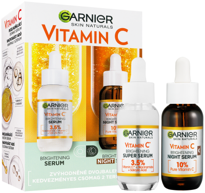 Garnier Vitamin C sada denního a nočního séra, 2 x 30 ml