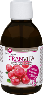 Pharma Activ Cranvita brusinky-kopřiva-D-manósa 250 ml