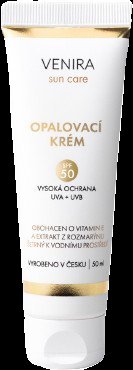 Venira opalovací krém SPF50 50 ml Venira opalovací krém SPF50 50 ml